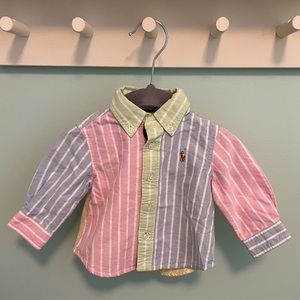 Ralph Lauren Colourful Striped Button Down Shirt